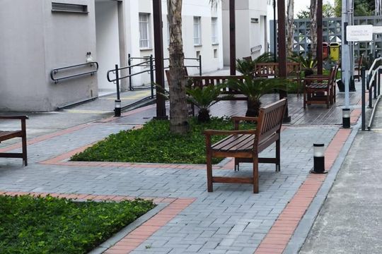 Área externa de apartamento para alugar com 2 quartos, 44m² em Piedade, Rio de Janeiro