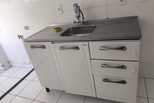 Cozinha de apartamento para alugar com 2 quartos, 44m² em Piedade, Rio de Janeiro
