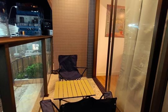 Varanda de kitnet/studio para alugar com 1 quarto, 22m² em Barra, Salvador