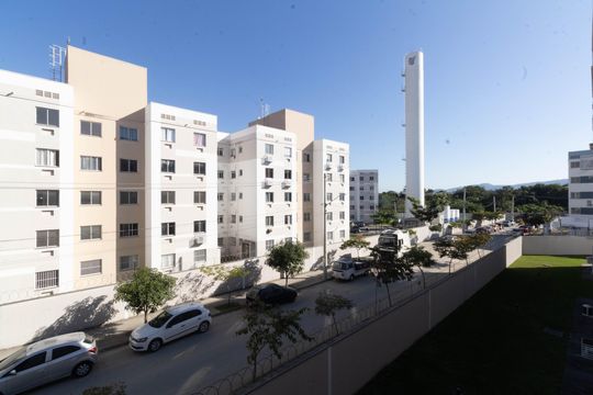 Vista do Quarto 1 de apartamento à venda com 2 quartos, 53m² em Guaratiba, Rio de Janeiro