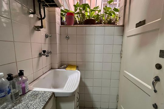 Área de Serviço de apartamento à venda com 3 quartos, 121m² em Leblon, Rio de Janeiro