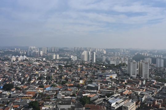 Vista do Quarto de apartamento à venda com 2 quartos, 70m² em Vila Andrade, São Paulo