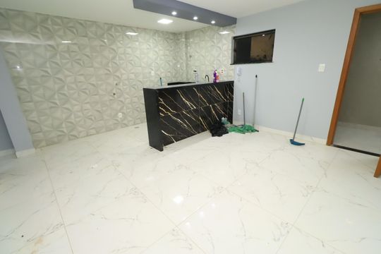Sala de apartamento para alugar com 1 quarto, 40m² em Piatã, Salvador