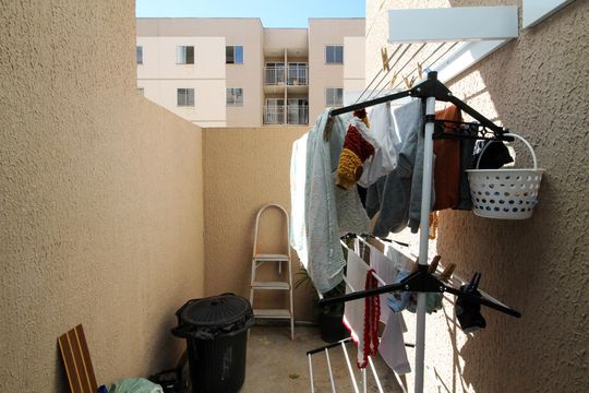 Varanda Sala de apartamento para alugar com 2 quartos, 49m² em Jardim Ipes, Cotia