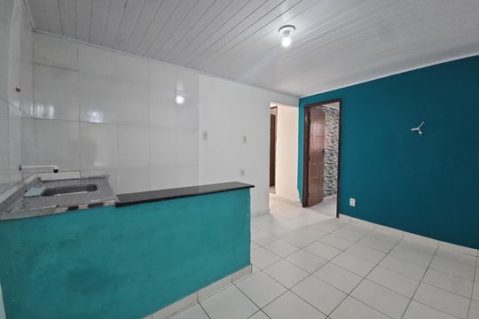 Sala/Cozinha de casa para alugar com 2 quartos, 65m² em Boca do Rio, Salvador