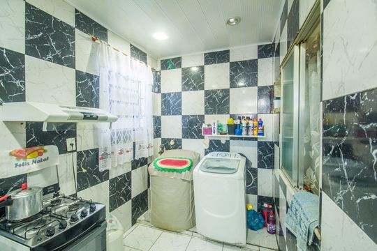 Cozinha e Área de Serviço de casa à venda com 2 quartos, 94m² em Realengo, Rio de Janeiro
