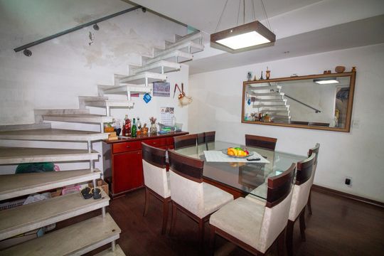 Sala de Jantar de casa para alugar com 3 quartos, 216m² em Jardim Casablanca, São Paulo