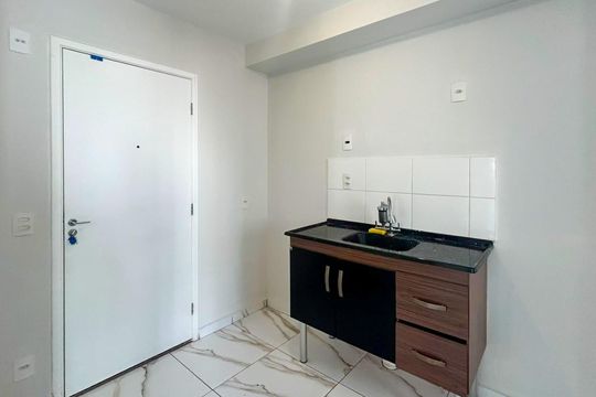 Cozinha de apartamento para alugar com 2 quartos, 35m² em Pedreira, São Paulo