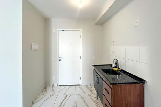 Cozinha de apartamento para alugar com 2 quartos, 35m² em Pedreira, São Paulo