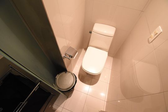 Banheiro do Studio de kitnet/studio para alugar com 1 quarto, 35m² em Campina do Siqueira, Curitiba