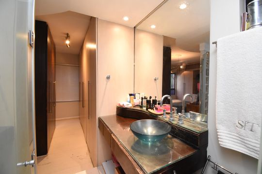 Banheiro do Studio de kitnet/studio para alugar com 1 quarto, 35m² em Campina do Siqueira, Curitiba