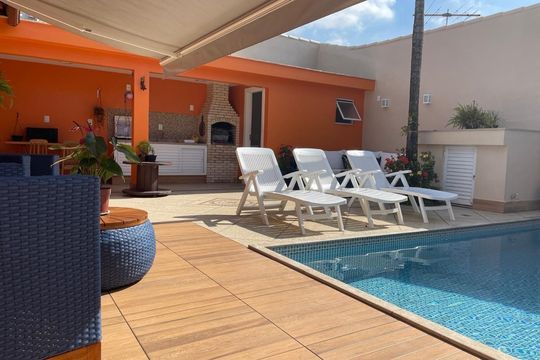 Quintal de casa de condomínio à venda com 3 quartos, 250m² em Taquara, Rio de Janeiro