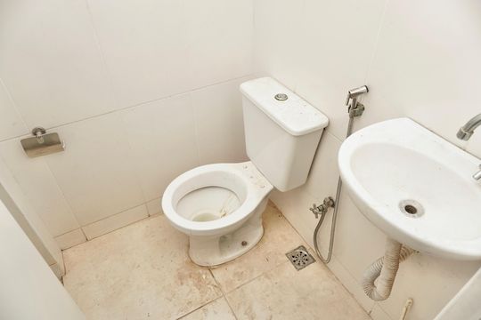 Banheiro da Suíte de kitnet/studio para alugar com 1 quarto, 42m² em São Francisco, Belo Horizonte