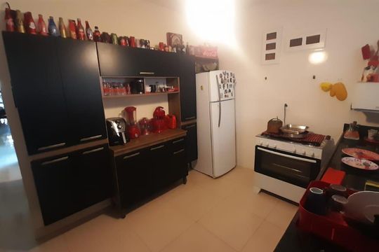 Cozinha de casa à venda com 3 quartos, 110m² em Parque Xangri-lá, Contagem