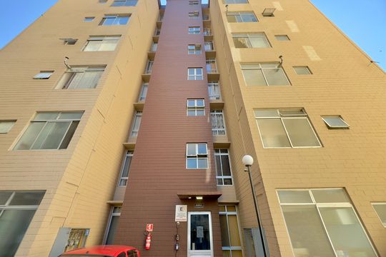 Fachada do bloco de apartamento à venda com 2 quartos, 50m² em Hunnicutt, Guarulhos