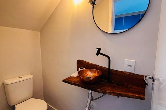Lavabo de casa de condomínio à venda com 2 quartos, 85m² em Chácaras São Luís, Barueri