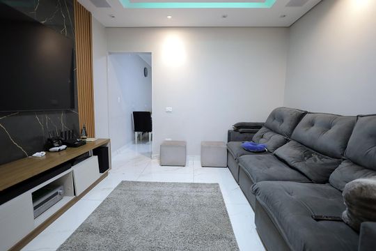 Sala de casa à venda com 2 quartos, 190m² em Parque Novo Oratório, Santo André