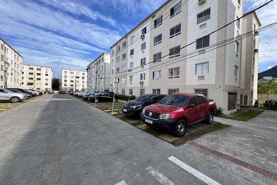 Fachada de apartamento à venda com 2 quartos, 46m² em Vargem Pequena, Rio de Janeiro