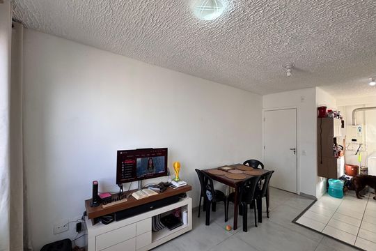 Sala de apartamento à venda com 2 quartos, 46m² em Vargem Pequena, Rio de Janeiro