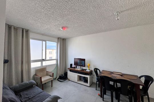 Sala de apartamento à venda com 2 quartos, 46m² em Vargem Pequena, Rio de Janeiro