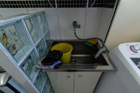 Área de Serviço de apartamento à venda com 2 quartos, 56m² em Santa Terezinha, São Bernardo do Campo