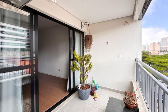 Sacada de apartamento à venda com 2 quartos, 107m² em Jardim do Mar, São Bernardo do Campo