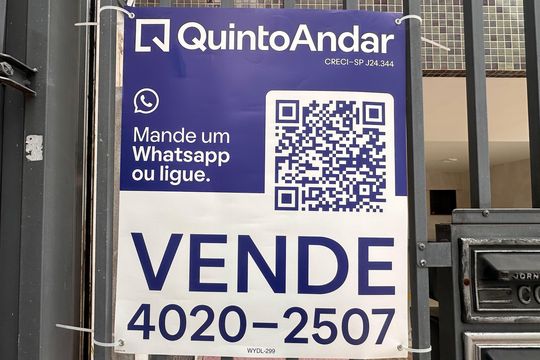 Placa de apartamento à venda com 2 quartos, 107m² em Jardim do Mar, São Bernardo do Campo