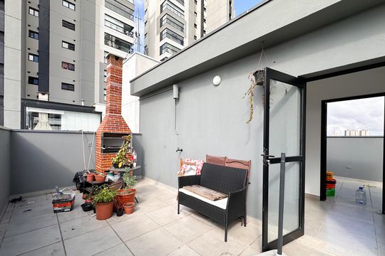 Área gourmet de apartamento à venda com 2 quartos, 107m² em Jardim do Mar, São Bernardo do Campo
