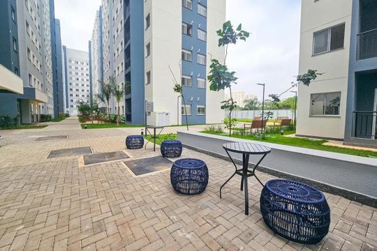Área comum de apartamento para alugar com 2 quartos, 36m² em Jardim São Luís, São Paulo