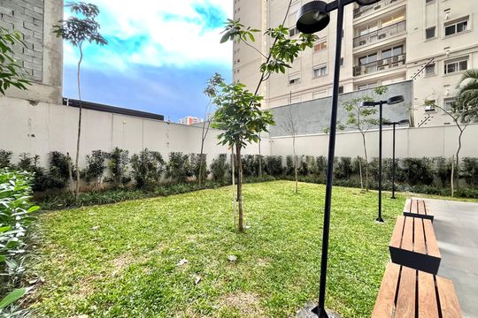 Área comum de kitnet/studio para alugar com 1 quarto, 33m² em Vila Clementino, São Paulo