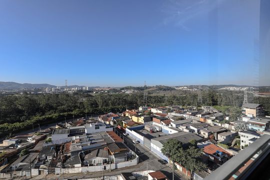 Vista - Cozinha de apartamento para alugar com 1 quarto, 54m² em Vila Oliveira, Mogi das Cruzes