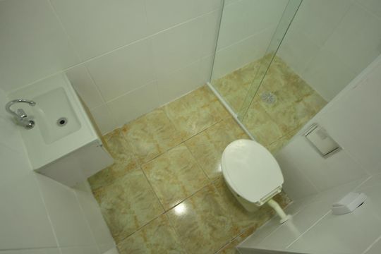 Banheiro  de apartamento para alugar com 2 quartos, 84m² em Vila Florida, São Bernardo do Campo