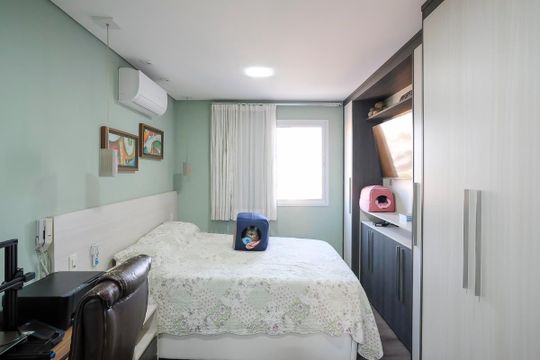 Suíte de apartamento à venda com 2 quartos, 78m² em Santa Paula, São Caetano do Sul