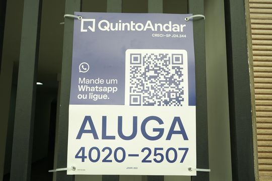 Placa de kitnet/studio para alugar com 1 quarto, 25m² em Vila Carrão, São Paulo