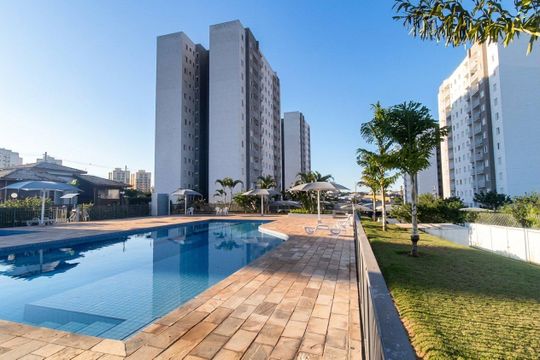 Piscina de apartamento à venda com 3 quartos, 71m² em Vila Nambi, Jundiaí