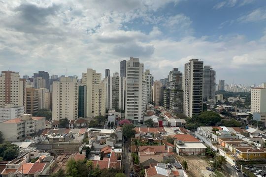 Varanda de apartamento à venda com 1 quarto, 43m² em Pinheiros, São Paulo