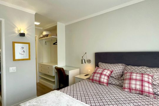 Suite de apartamento à venda com 1 quarto, 43m² em Pinheiros, São Paulo