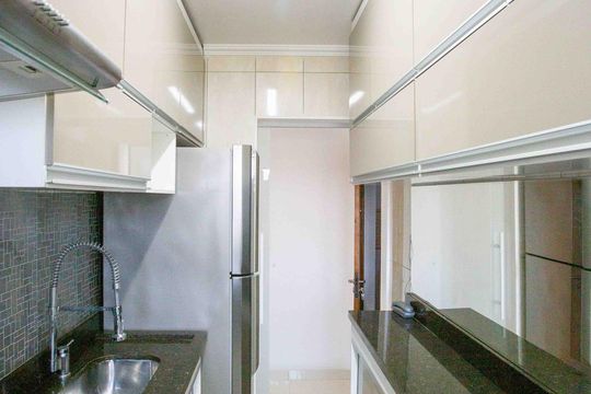 Cozinha de apartamento à venda com 3 quartos, 64m² em Centro, Diadema