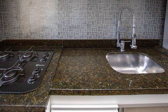 Cozinha de apartamento à venda com 3 quartos, 64m² em Centro, Diadema
