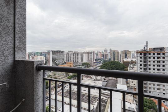 Varanda de apartamento para alugar com 1 quarto, 27m² em Moema, São Paulo