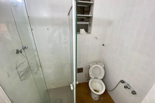 Banheiro social de apartamento à venda com 3 quartos, 55m² em Méier, Rio de Janeiro