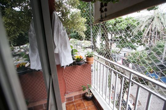 Varanda da Sala de apartamento à venda com 3 quartos, 79m² em Freguesia (jacarepaguá), Rio de Janeiro
