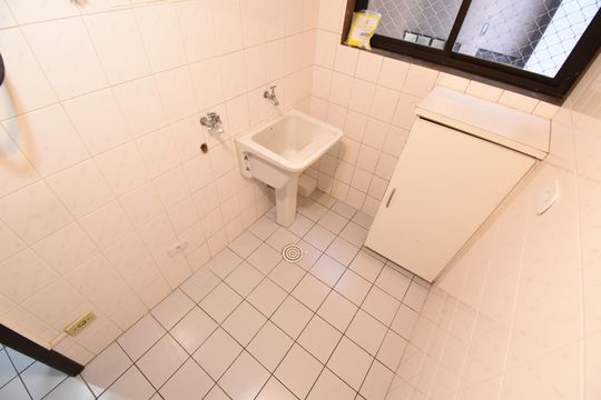 Área de Serviço de apartamento à venda com 2 quartos, 74m² em Bacacheri, Curitiba