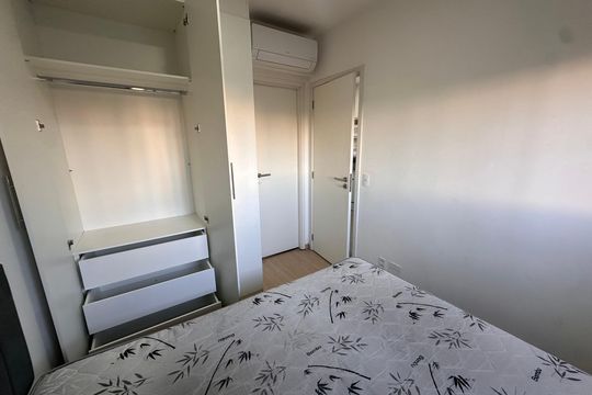 Quarto de kitnet/studio à venda com 1 quarto, 29m² em Chácara Santo Antônio (zona Sul), São Paulo