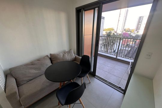 Sala de kitnet/studio à venda com 1 quarto, 29m² em Chácara Santo Antônio (zona Sul), São Paulo