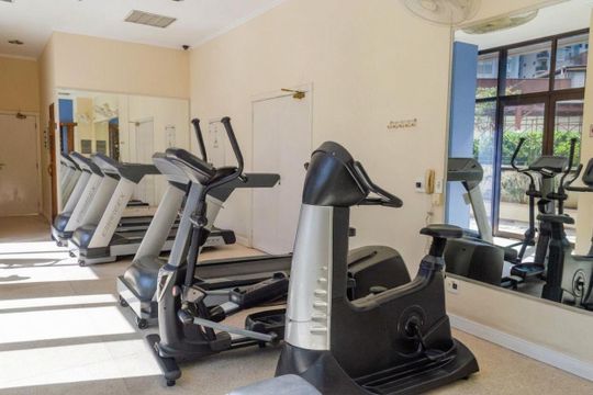 Área externa de apartamento para alugar com 1 quarto, 42m² em Vila Olímpia, São Paulo