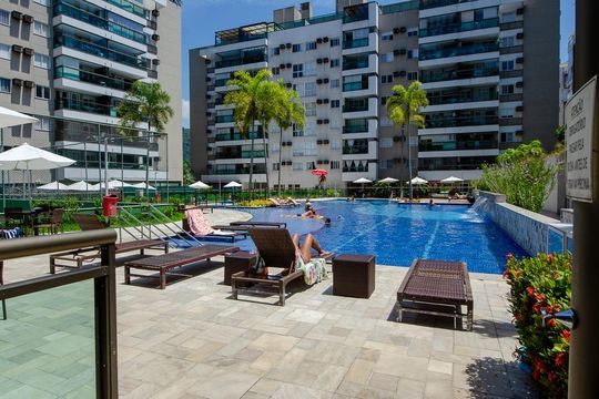 Área comum de apartamento para alugar com 4 quartos, 144m² em Recreio dos Bandeirantes, Rio de Janeiro