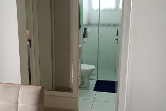 Sala de apartamento à venda com 2 quartos, 50m² em Dos Ortizes, Valinhos