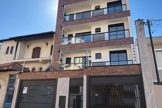 Fachada e acesso  de apartamento à venda com 2 quartos, 115m² em Jardim do Mar, São Bernardo do Campo