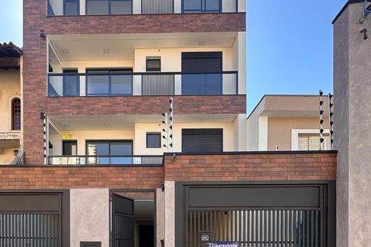 Fachada de apartamento à venda com 2 quartos, 58m² em Jardim do Mar, São Bernardo do Campo